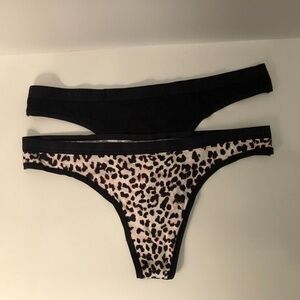 Victoria’s Secret Thong Cotton Underwear Set of 2
